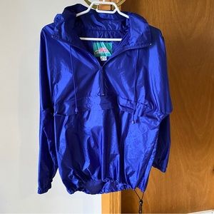 Vintage Lady Footlocker Anorak 1/2 Zip Windbreaker